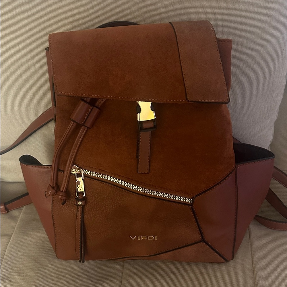 Verde Brown Backpack